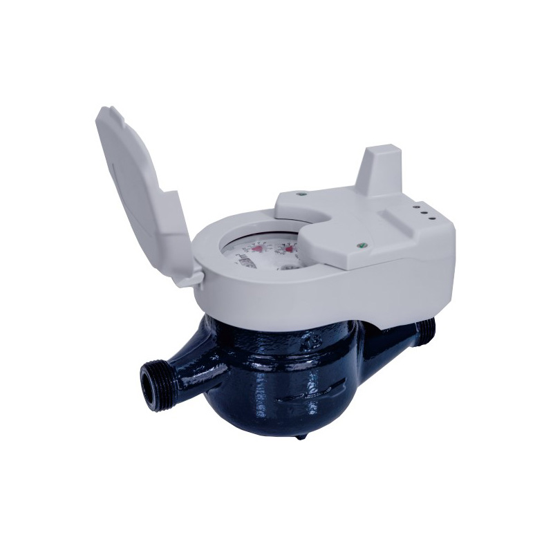 Multi Jet Liquid Sealed Type Water Meter Dengan Induktif Pra-dilengkapi